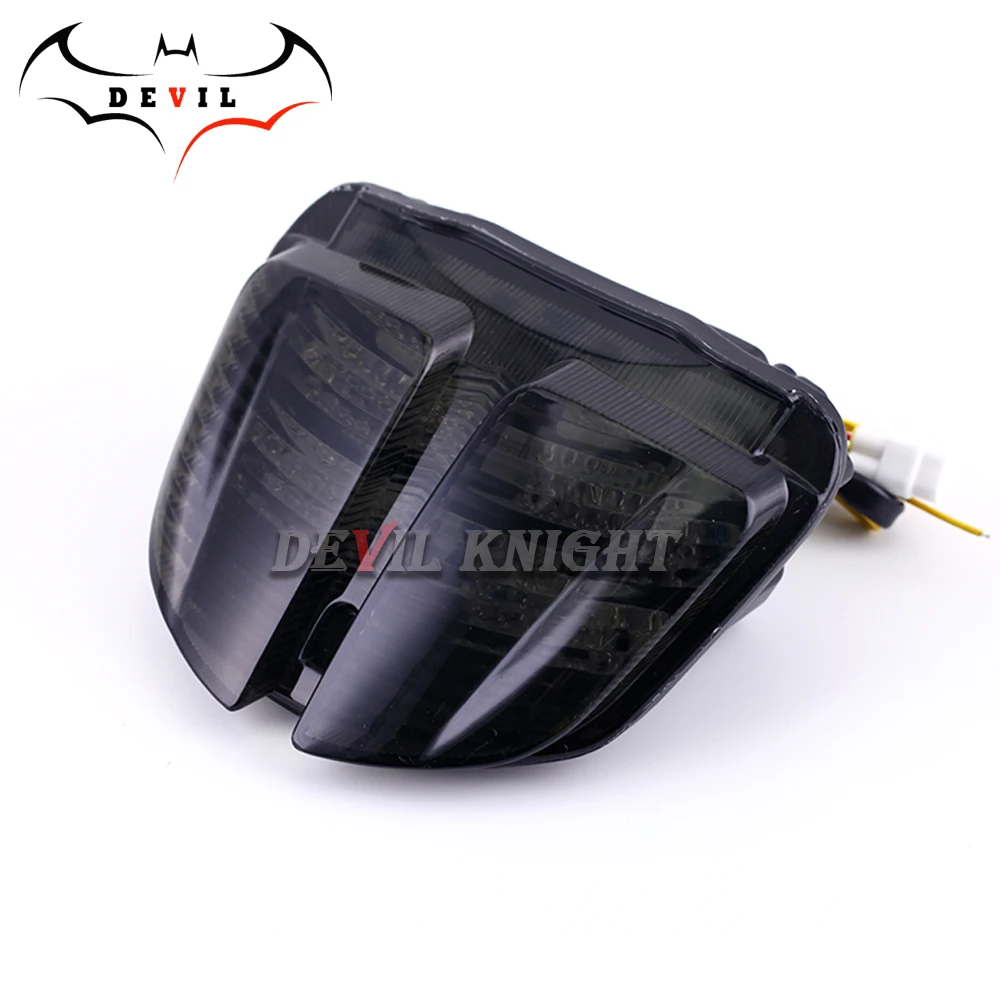 Для Suzuki GSXR600 GSXR750 GSXR 600 750 2006 2007 K6 Chrome задний фонарь задний тормоз встроенные Сигналы поворота мотоциклов свет