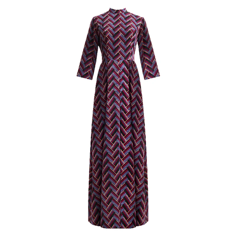 Женское облегающее платье макси в полоску винтажное большого размера пол весна