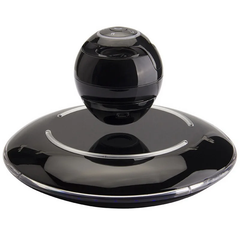 Магнитные плавающей левитации Портативный Беспроводной bluetooth светодиодный НЧ