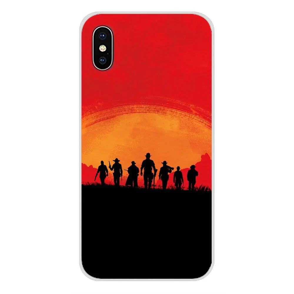 Для Xiaomi Redmi 4A S2 Note 3 3S 4 4X 5 Plus 6 7 6A Pro Pocophone F1 Red Dead Redemption пользовательские аксессуары