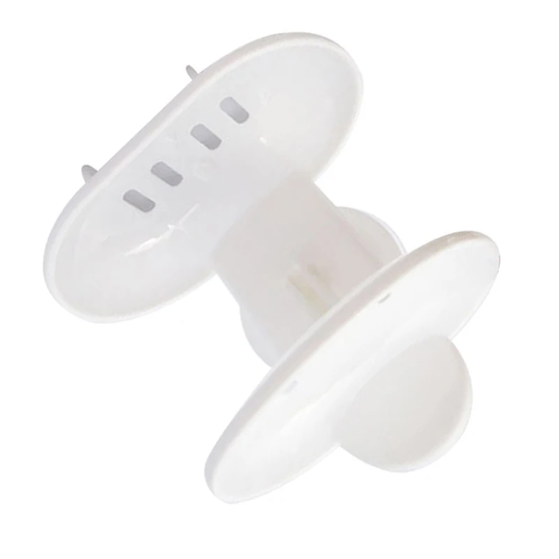 Двойной мыльница сильная присоска держатель чашки лоток для душа ванной комнаты