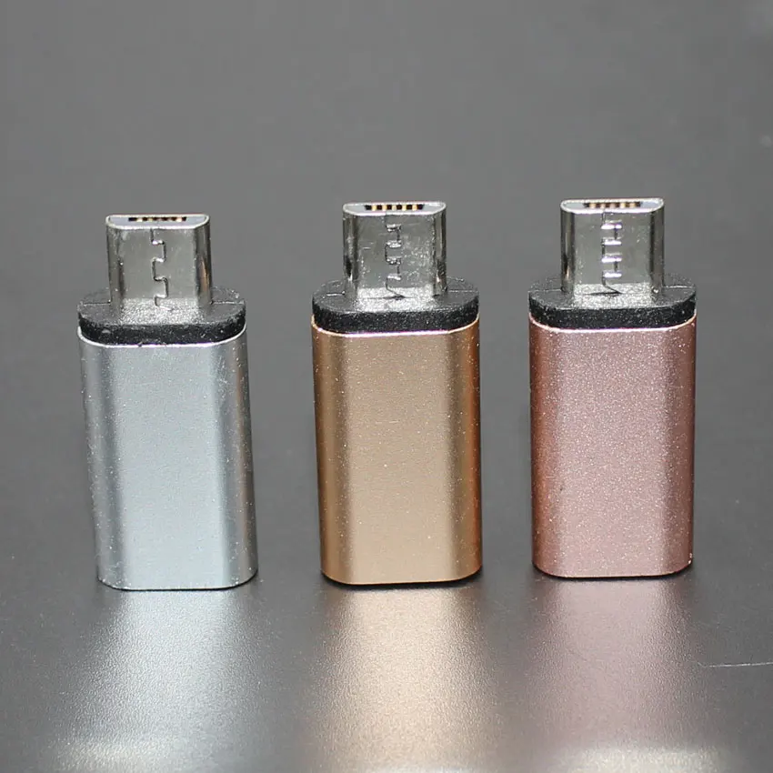 Адаптер OTG с Type C на Micro USB / Поддержка синхронизации данных и зарядки конвертер для