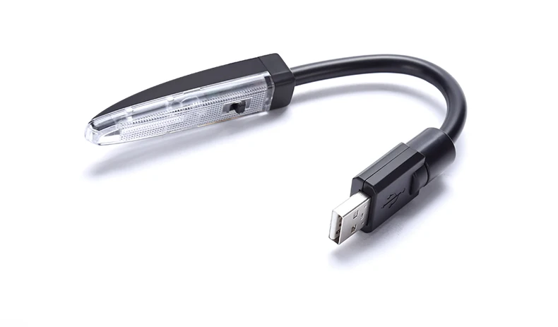 Мини USB синий светодиодный гибкий фонарь Автомобильная компьютерная лампа ноутбук стол для компьютера чтение Банк питания зарядное устройство для автомобильной батареи с фонарем. Настольная USB лампа