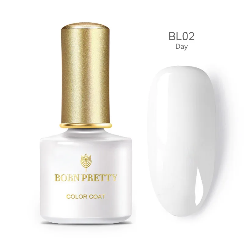 BP-BL02 Серия BORN PRETTY, весенний Гель-лак для ногтей, чистый цвет для ногтей, зеленый маникюр, замачиваемый, УФ-Гель-лак, верхнее покрытие, лак - Цвет: BP-BL02