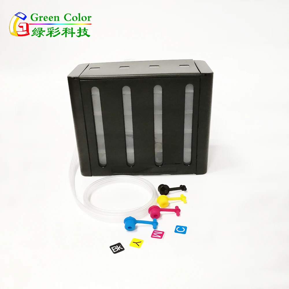 4 вида цветов DIY чернил СНПЧ совместимый для hp 21 22 56 57 60 61 74 75 122 140 141 300 901 301 343 344 PG40
