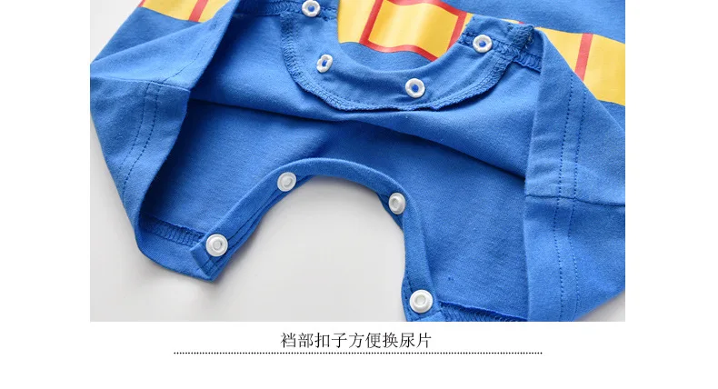 Новый стиль Детский комбинезон с героями мультфильмов Одежда для новорожденных