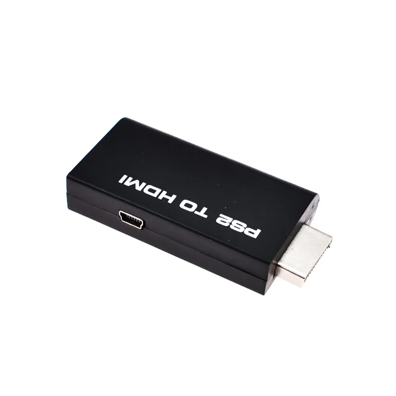 HDV-G300 PS2 к HDMI 480i/480 p/576i Audio Video Converter адаптер с 3 5 мм аудио Выход поддерживает все