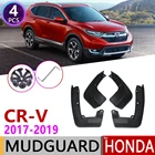 4 шт. переднее заднее крыло автомобиля для Honda CR-V 2017 2018 2019 CR V CRV крыло брызговик щиток брызговиков аксессуары для брызговиков