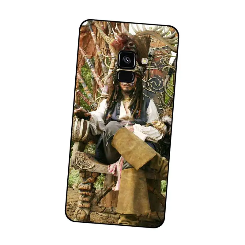 P168 Пираты Карибского моря крутой черный силиконовый чехол Крышка для Samsung Galaxy J2 J3
