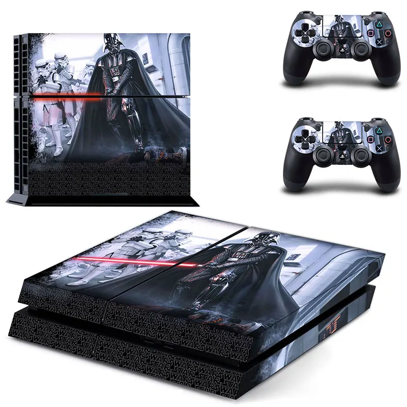 Пленка Звездные войны PS4 наклейка на кожу Виниловая для Playstation 4 консоль и 2