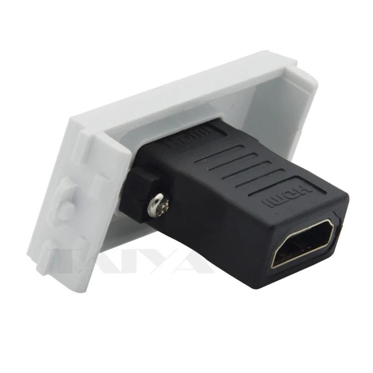 180 HDMI настенный разъем с гнездом на гнездо|wall plate hdmi|hdmi wall platewall |