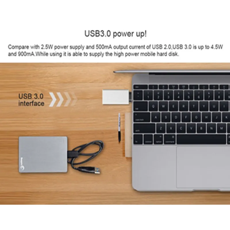 Vention USB 3,1 type C штекер USB 3,0 A Женский адаптер конвертер OTG функция для Macbook для Google Chromebook
