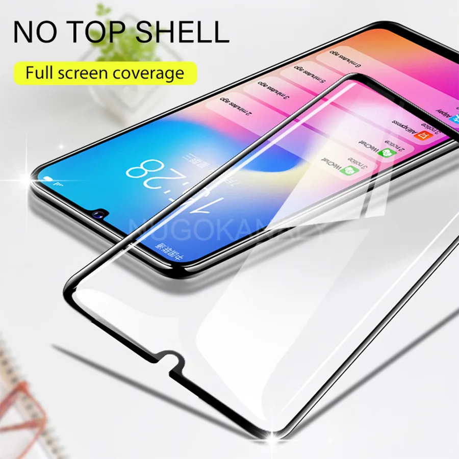 20D Полный Клей закаленное стекло протектор экрана для Samsung Galaxy M10 M20 M30 A10 A20 A30 A40 A50 A70