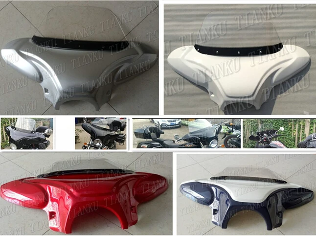 Универсальный обтекатель ветрового стекла для Kawasaki Vulcan Classic VN 400 500 800 900 1200 1500 1600 2000