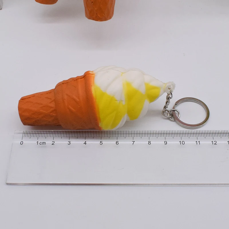 7 см панда мягкие игрушки для детей милый мороженое антистресс брелок Squichy медленно поднимающийся Маленький гаджет Squisy снятие стресса