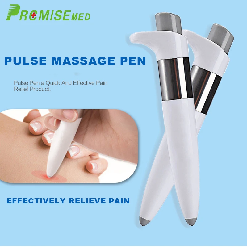 

Portable Handheld Healthcare Electronic Pulse Analgesic Pen Laser Pulse Treatment Body Pain Relief Acupuncture Point Massage Mas