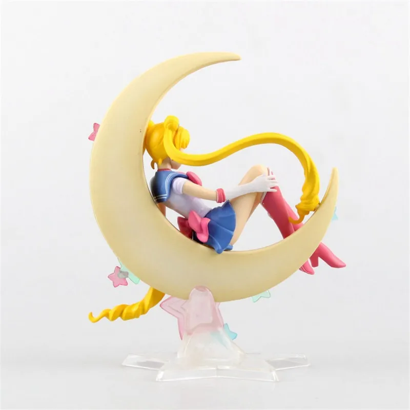 Аниме Сейлор Мун фигурки Tsukino Usagi Figuras Коллекция Модель игрушки куклы Brinquedos 15 см|toy