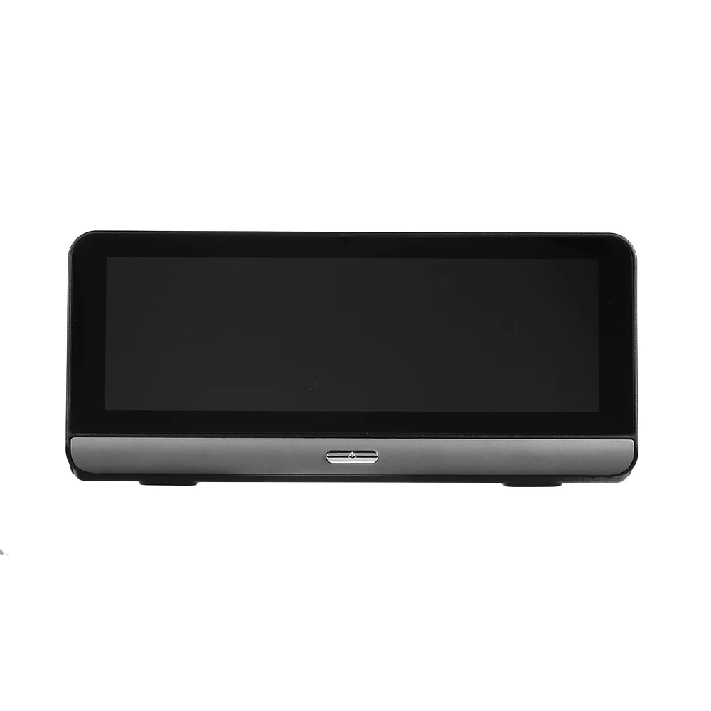 7,84 дюймов 3g Wifi Android 5,1 сенсорный ips BT видео рекордер Dash камера 1080P двойной объектив навигация парковка наблюдение gps DVR