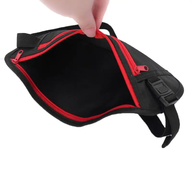 Тонкие поясные сумки дорожный спортивный ремень для денег скрытый кошелек сумка