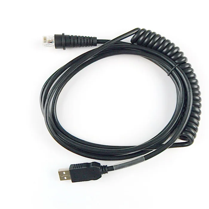 1 шт. сканер штрих кода PS2 to USB кабель спираль 3 м (10 футов) для HHP 3800LTP IT3800LRPDFVHD IT3800LX