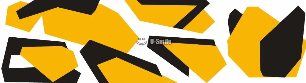 

Elite Yellow Jumbo Camouflage Vinyl Car Wrap Film Bubble Free For Car RACING JEEP SUV TRUCK