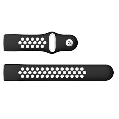 Black White Спортивный силиконовый ремешок для Fitbit Charge 3, мягкий браслет, ремешок для часов, ремешок для Fitbit Charge 3, Сменные аксессуары - Цвет: Black White