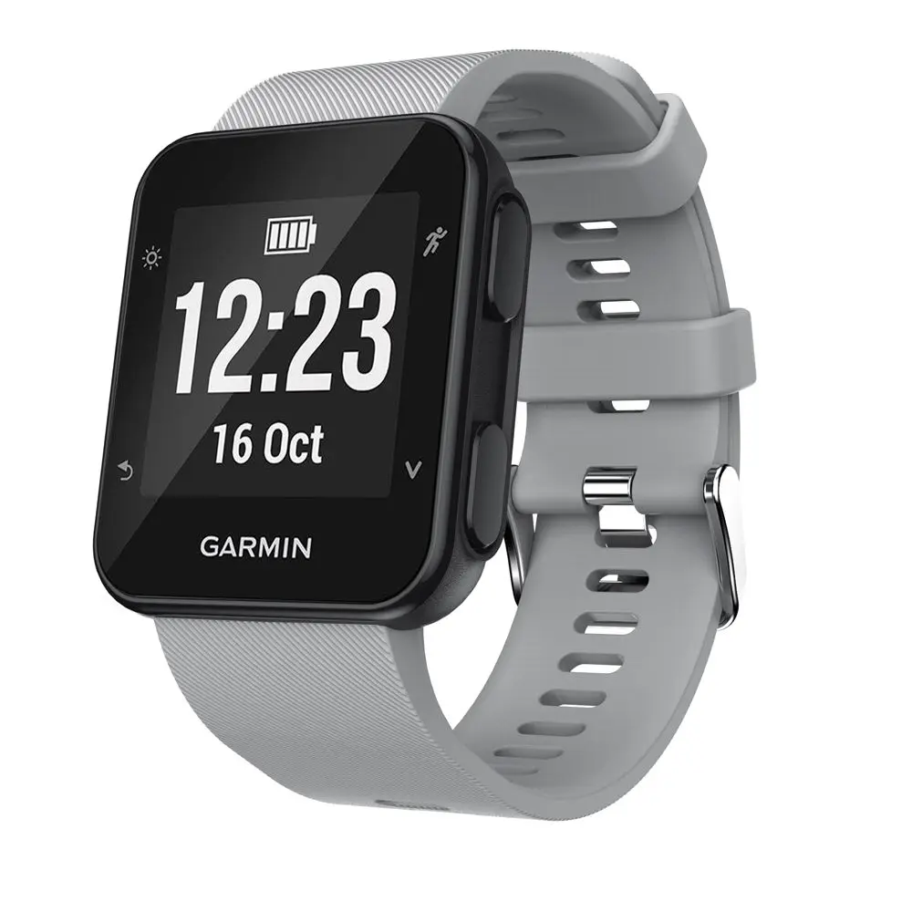 Hero Iand спортивные силиконовые сменные часы ремешок для Garmin Forerunner 35/30 смарт браслет