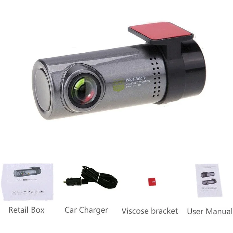 Смарт WiFi DVR Cam 170 градусов беспроводной Автомобильный видеорегистратор 1080P Full HD
