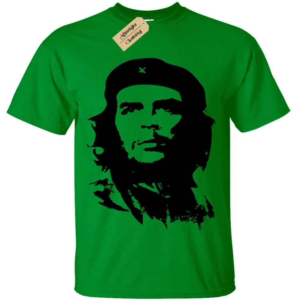 Мужская футболка с принтом в виде экрана Che Guevara недорогие дизайнерские футболки