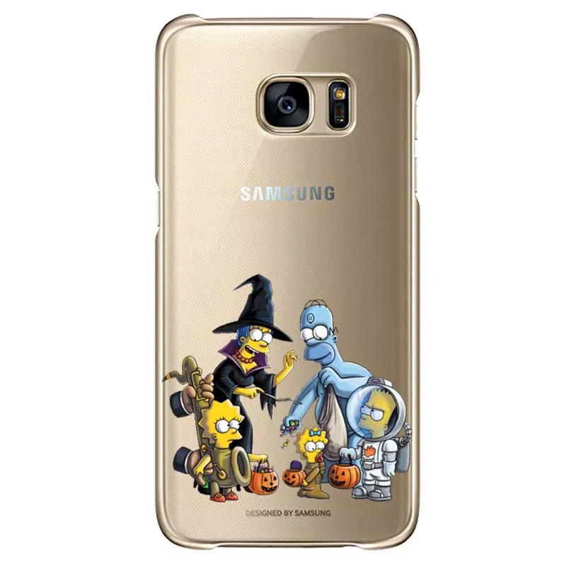 Симпсоны счастливая семья. Для samsung Galaxy J1 J5 J72016/2017 A3 A5 A7 A8 2015 2016 2017 Примечание 8