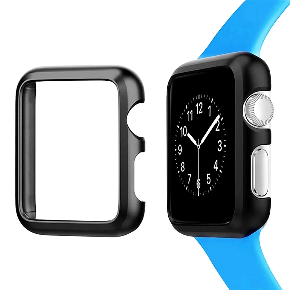 Крышка для Apple watch корпус 42 мм, 38 мм, версия наручных часов iWatch, ремешок Алюминий металлический каркас защитный бампер Apple watch, версии 3, 2, 1 42/38 мм Дорожный мотоцикл аксессуары