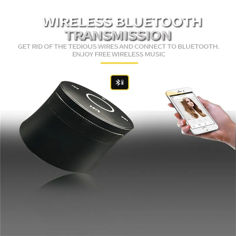Портативный Мини Bluetooth динамик беспроводной V4.1 превосходный HD звук и бас 360