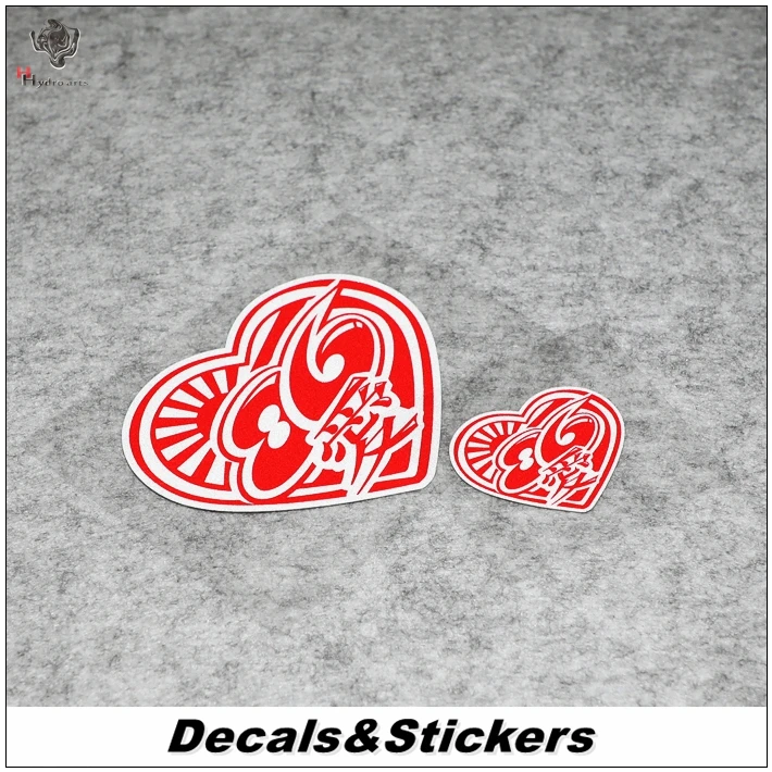 Светоотражающие модифицированные наклейки NO.L058 LOVE 86 мультфильм 3 м стекло для автомобиля Мотоцикл GP водонепроницаемые наклейки для гоночного мотоцикла