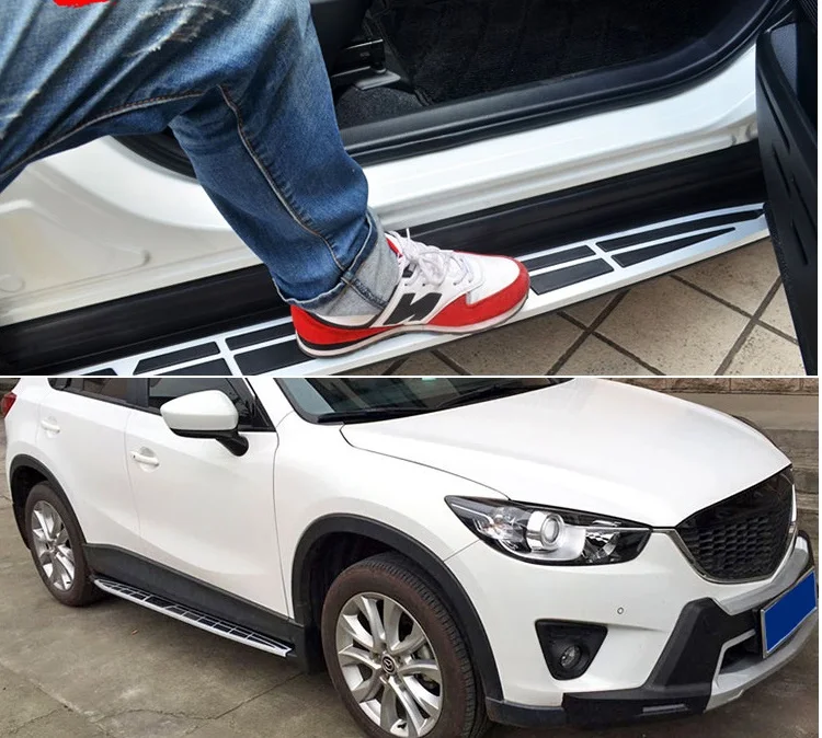 Новая алюминиевая для Mazda CX5 CX 5 2017 2018 2019 2020 2021 подножка боковая Nerf педаль|running