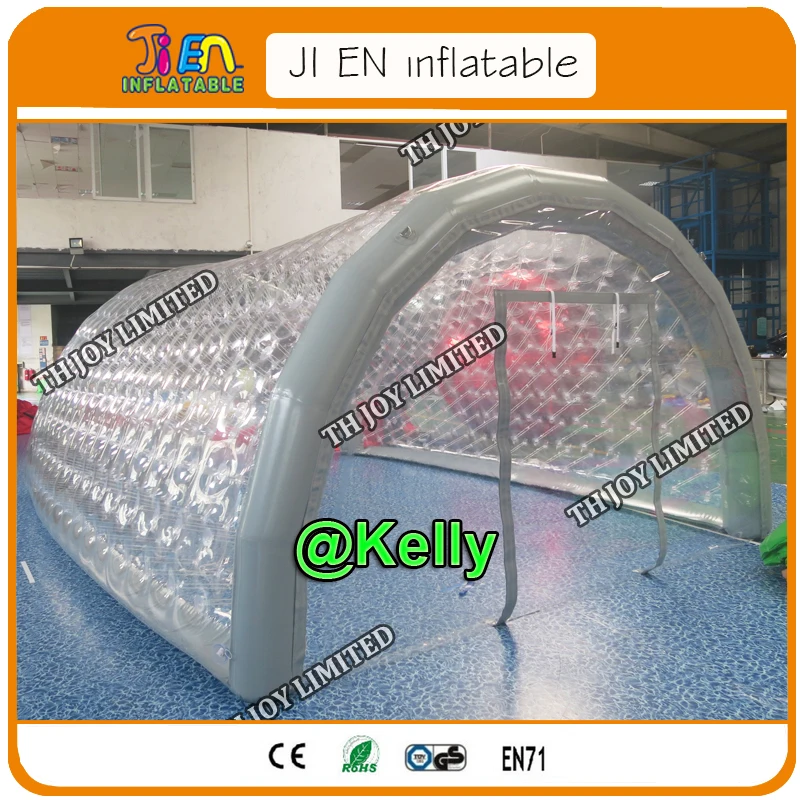 Прозрачный надувной тент для бассейна водонепроницаемый продажи прозрачный на