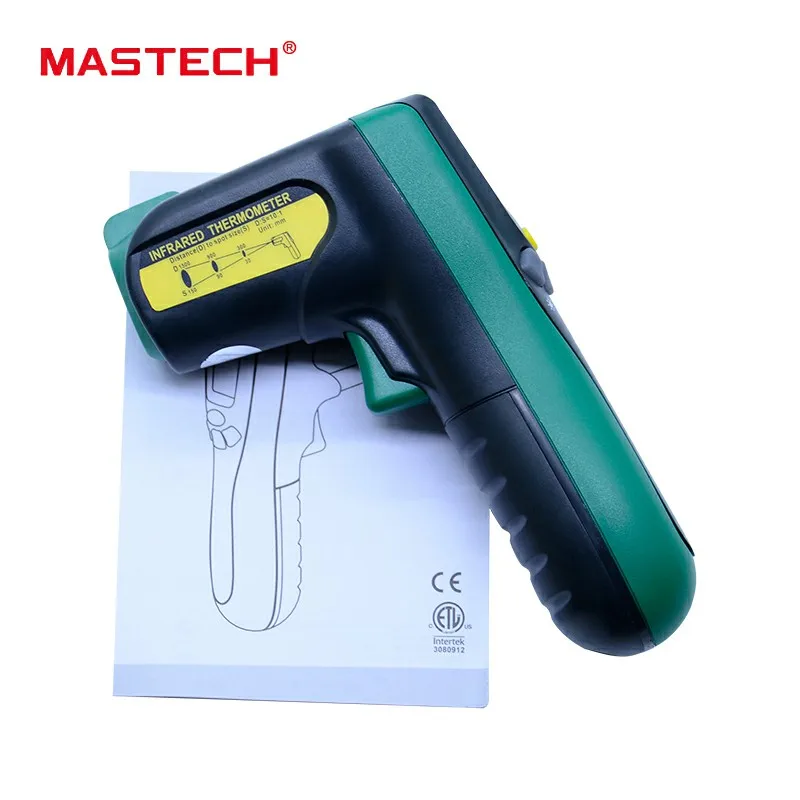 Цифровой ИК термометр MASTECH MS6522A тестер с лазерной указкой Бесконтактный