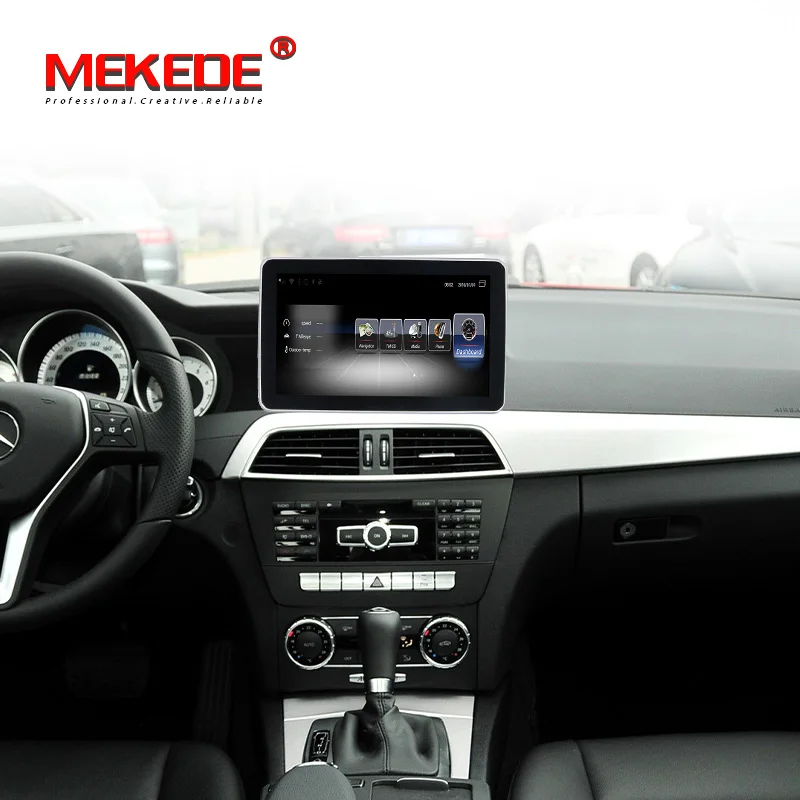 MEKEDE 4G LTE 3 ГБ ОЗУ " Android 7,1 автомобильный мультимедийный плеер для Benz C-Class W204 S204 2011-2013 wifi BT поддержка 4G sim-карты