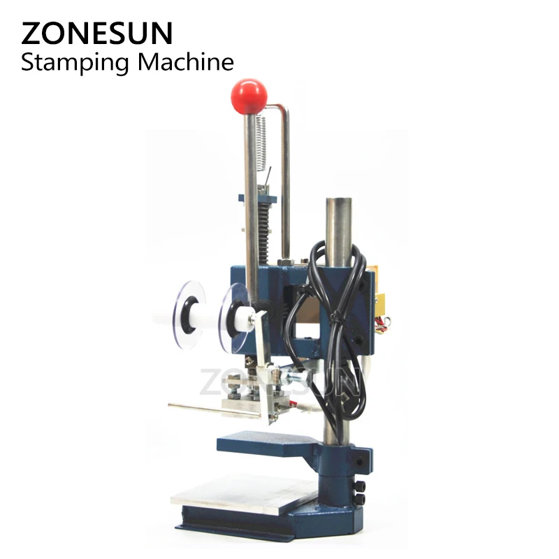 

ZONESUN Shoes Heat Press Machine Album Leather Printer Handbags Bronze Machine Wallet Embossing Machine Stamping Machine
