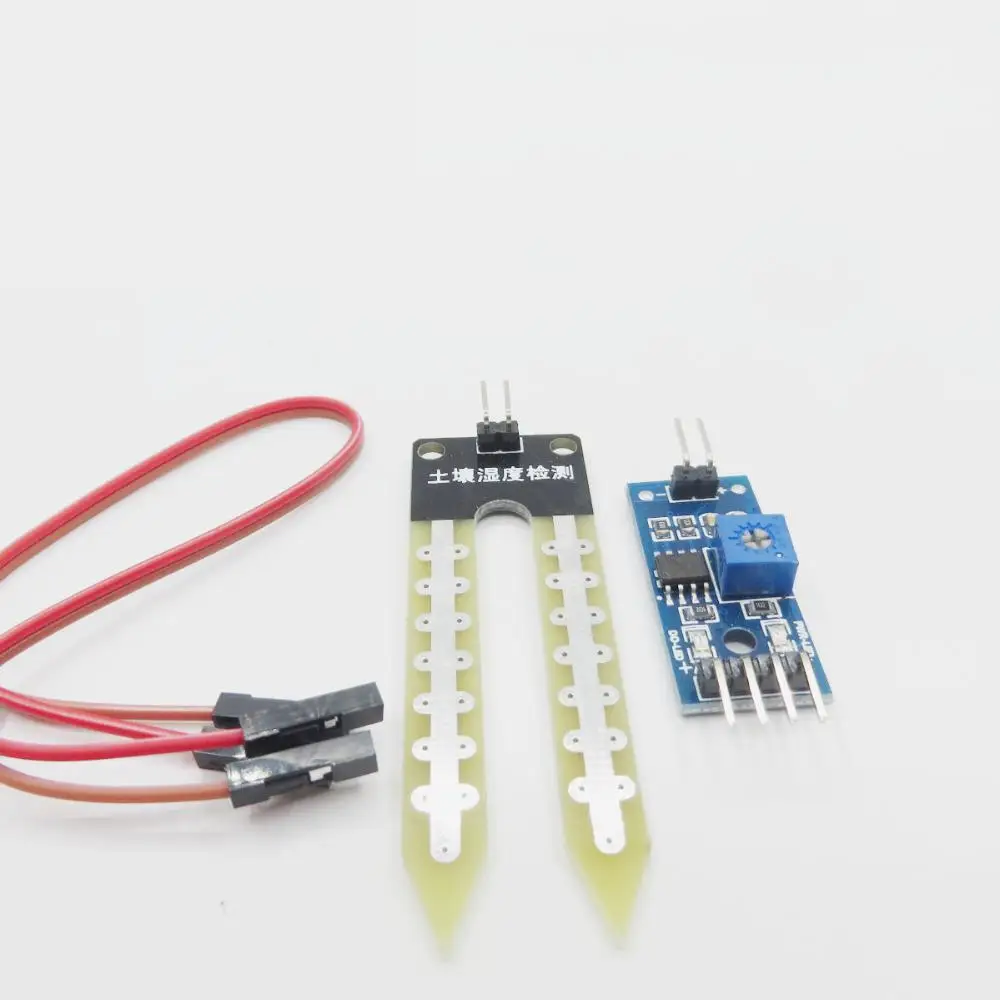 Модуль обнаружения влажности Почва гигрометр датчик воды для Arduino|Измерители