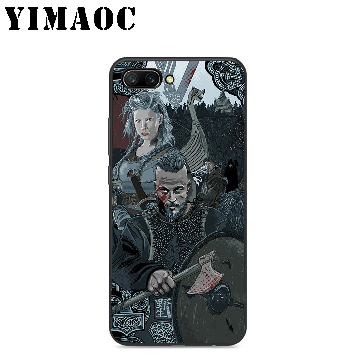 YIMAOC Vikings Soft Silicone Case For Huawei Honor Mate 10 P20 P9 P8 Smart Y6 6A 7A 7X 7C Pro 2017 2018 Lite |