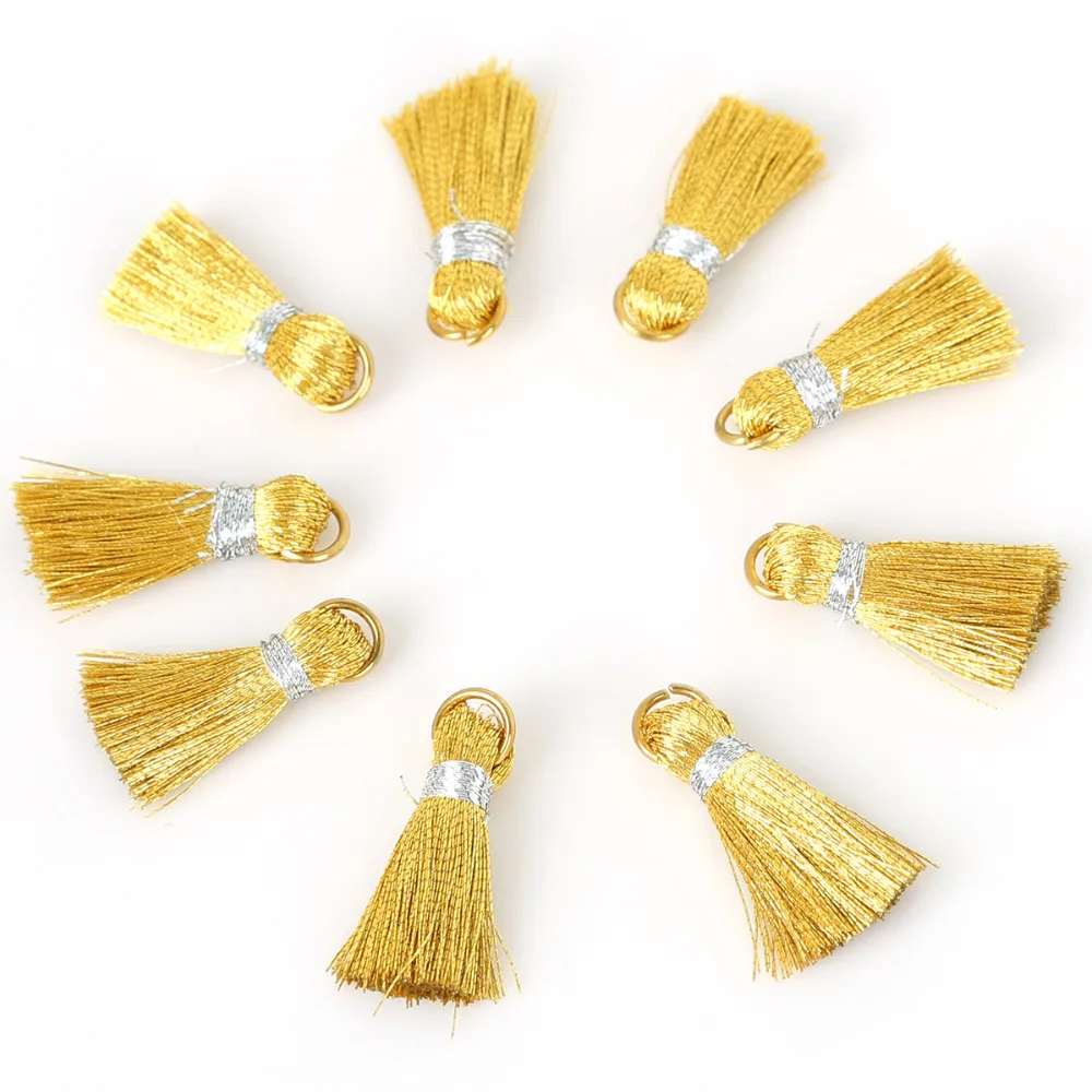 Серьги кисточки Сделай Сам браслет с полиэфирной нитью кисточка 20 мм + 5 круг