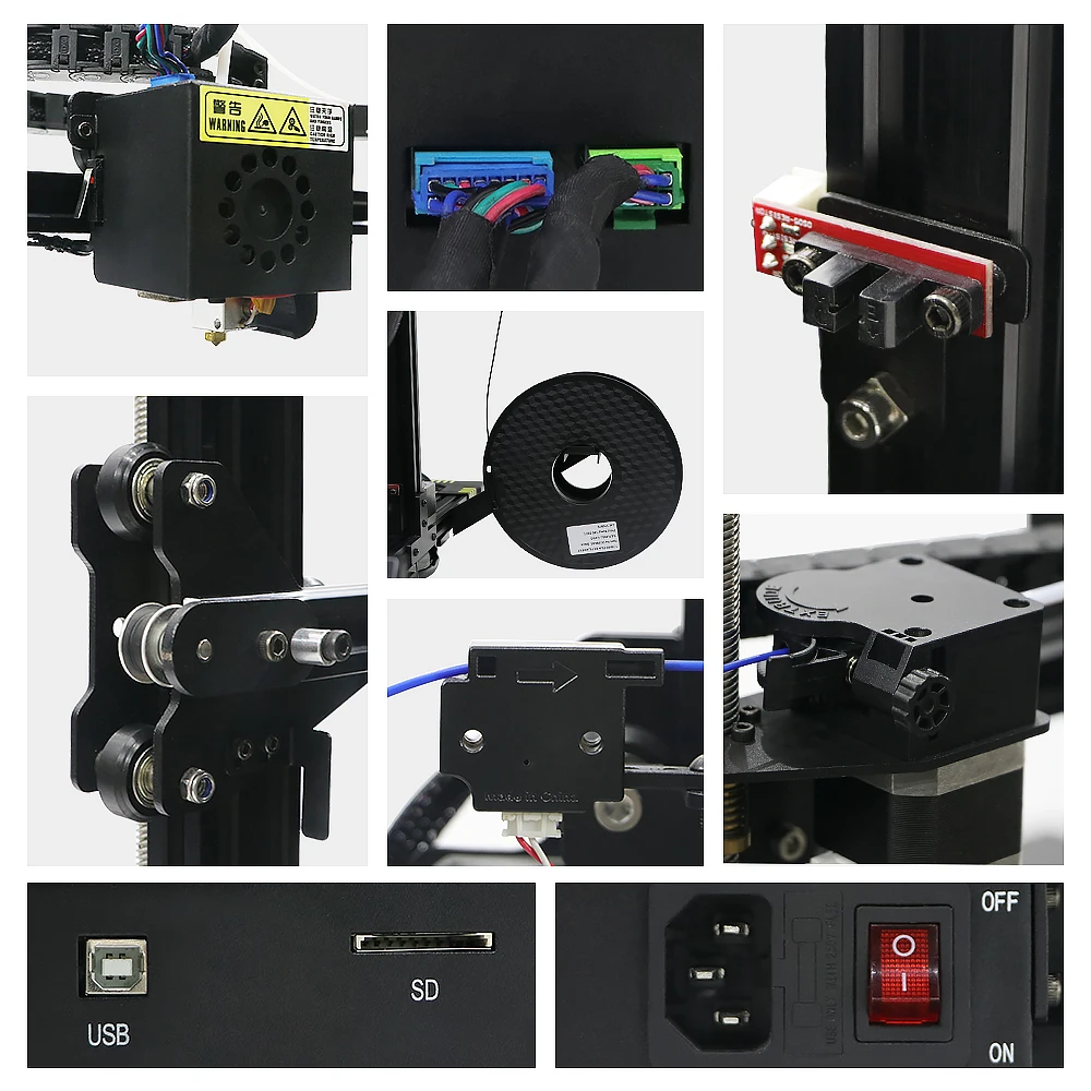 ANYCUBIC чугун 3d принтер Плюс Размер TFT автоматическое выравнивание экструдер двойной Z Axisolor Impressora 3D 3 д принтер комплект самодельный гаджет 3d Drucker 3д принтер