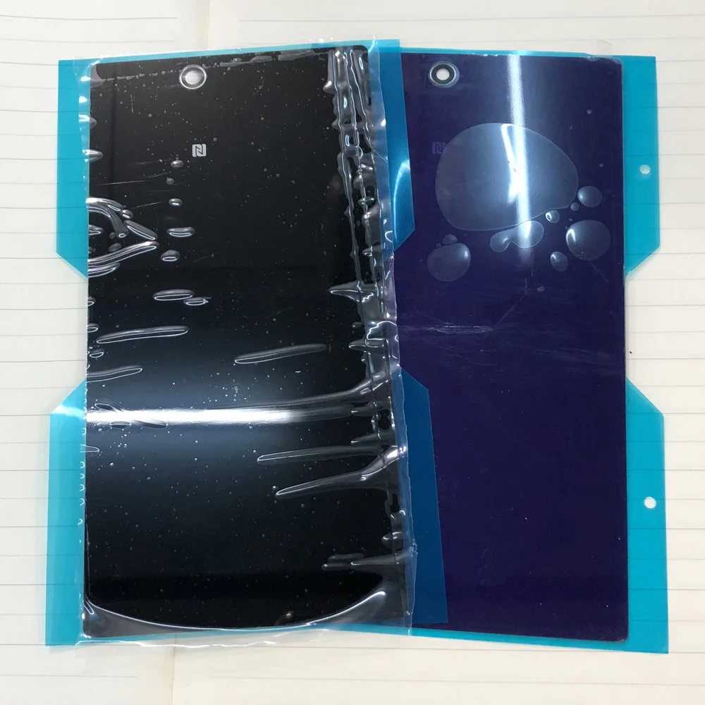 Высокое качество для sony Xperia Z Ultra XL39H XL39 C6806 C6833 задняя крышка батарейного отсека чехол на заднее стекло с логотипом