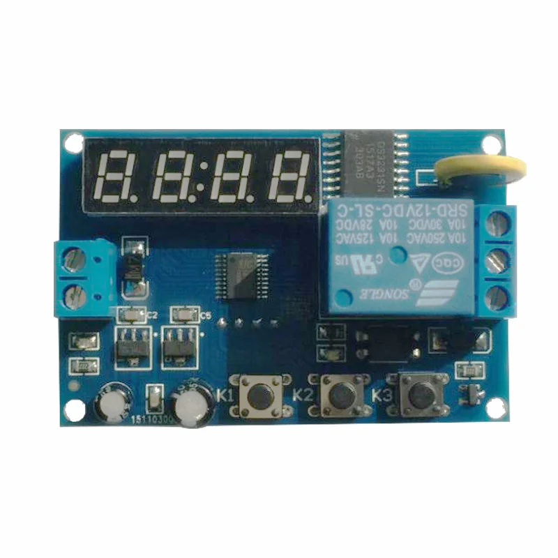 Time control switch relay module / set days long time | Обустройство дома