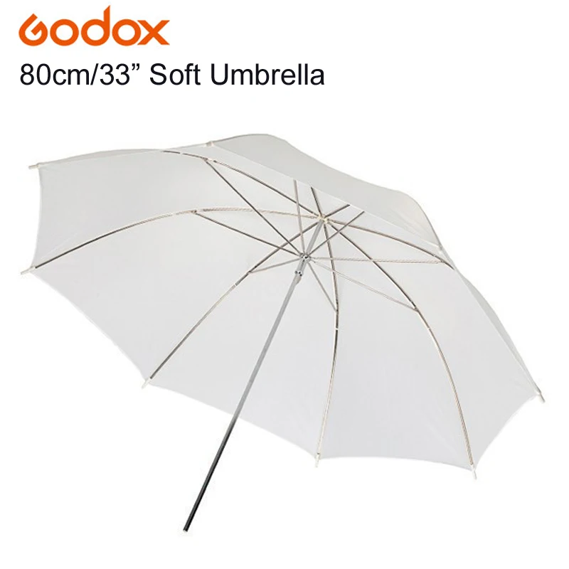 

GODOX 83cm 33" Photography Photo Pro Studio Soft Translucent White Diffuser Umbrella for Studio Flash Lamp Lighting