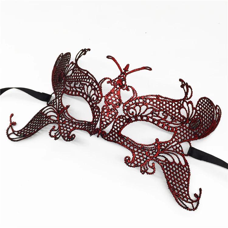 Hot Sales Red W Sexy Lady Lace Mask Cutout Eye For Masquerade Party Fancy Dress Costume / Halloween | Дом и сад