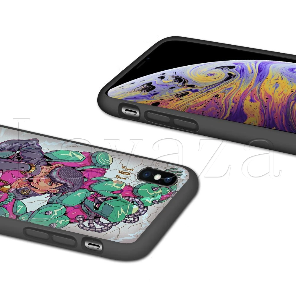 Lavaza JoJo Необычные Приключения силиконовый мягкий чехол для iPhone 11 Pro XS Max XR X 8 7 6 6S Plus 5 5S SE