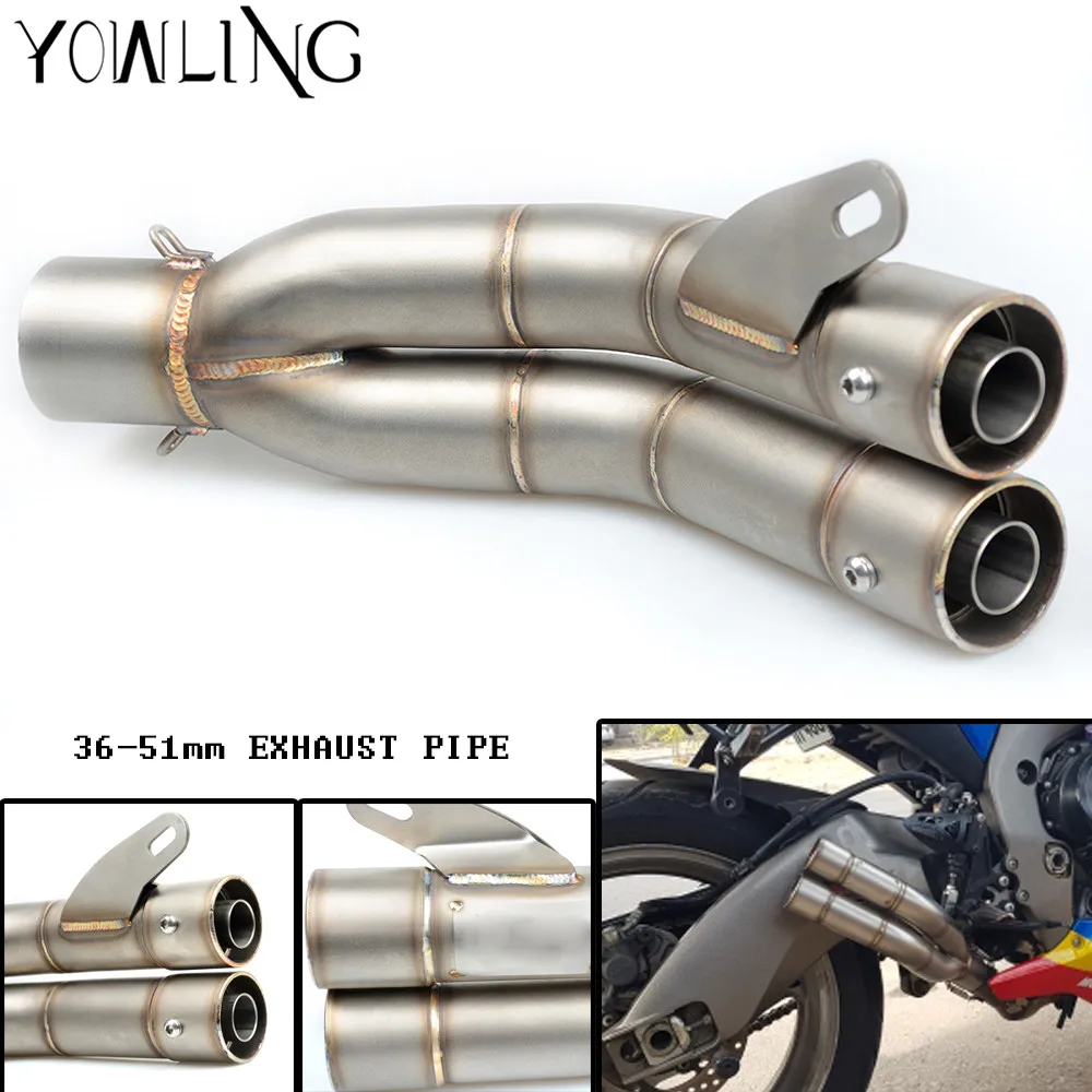 Выхлопная труба для Мотоцикла Suzuki GSXR 600/750/1000 GSX1300R HAYABUSA Honda CB400 CB1000R CB1300 CBR