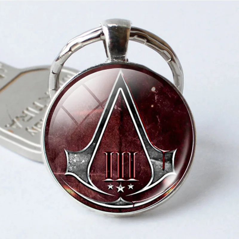 2019 новая игра Assassins Creed сплав брелок держатель винтажные металлические собаки