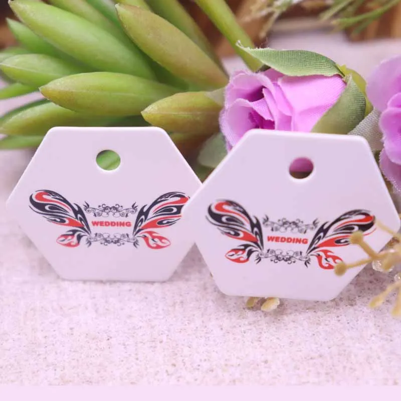 3x3 5 см 100 шт. DIY valentie TAG love day многоугольная Любовь Бабочка Милая подъемная карта
